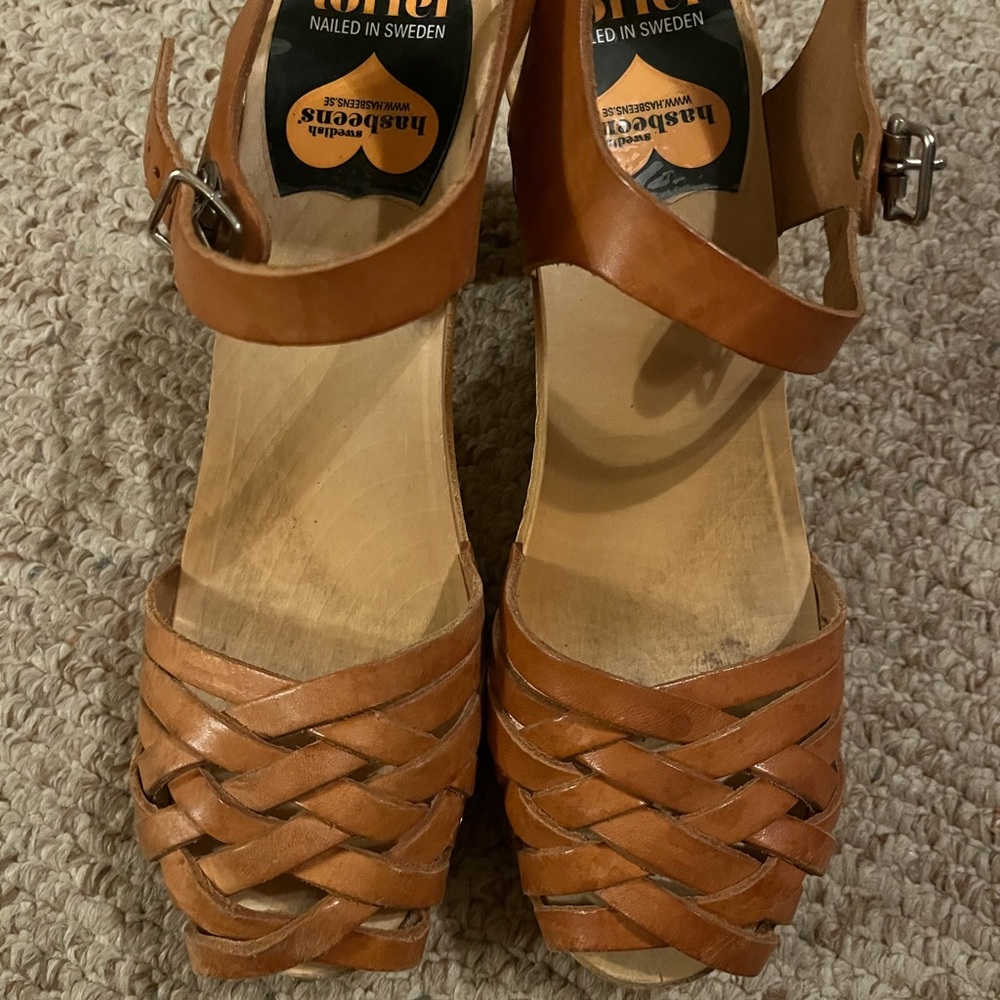 Swedish Hasbeen sandals. Size 40